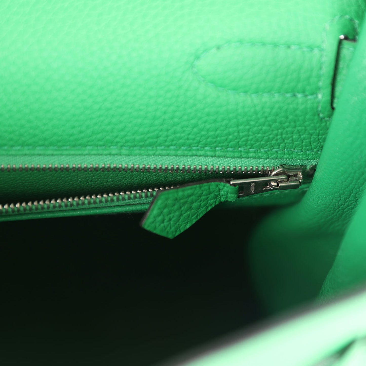 Hermes Kelly Retourne 32 Bambou Togo Palladium Hardware