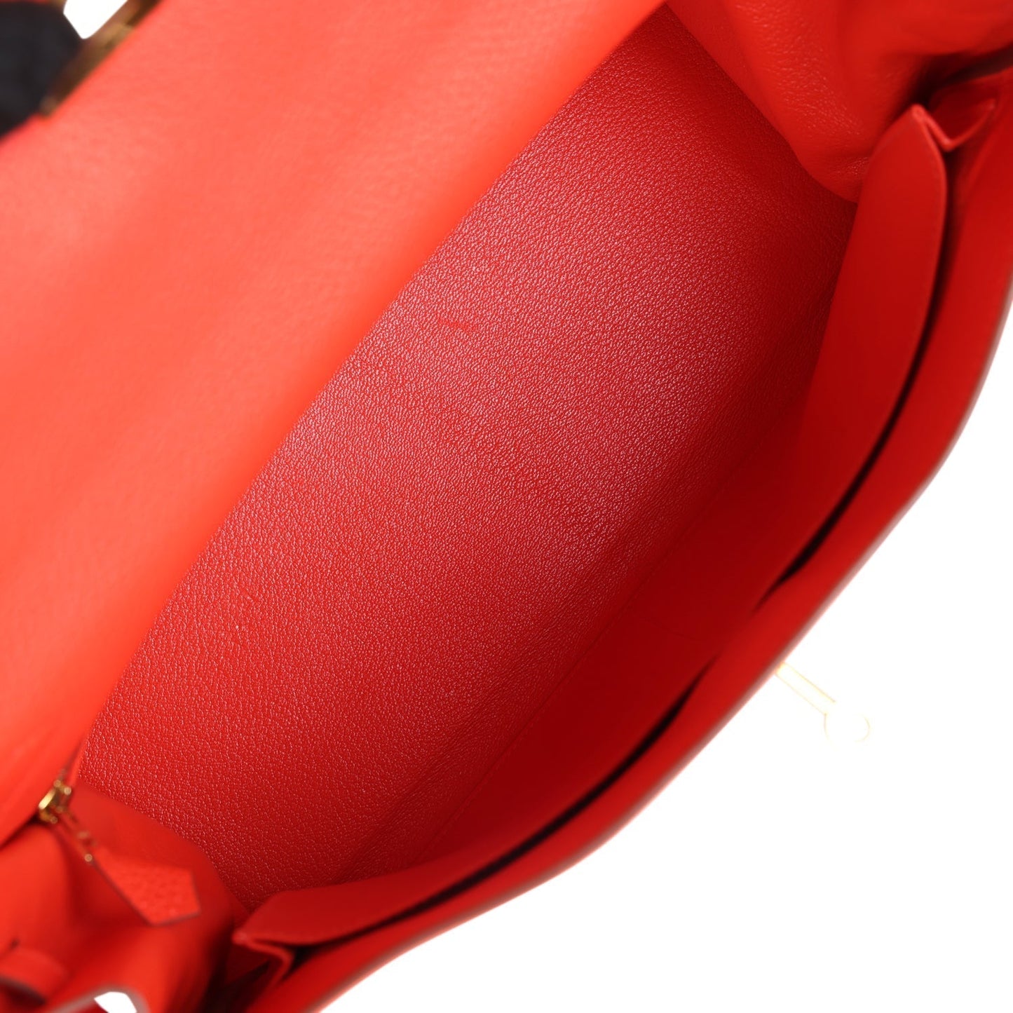 Hermes Kelly Retourne 35 Capucine Togo Gold Hardware