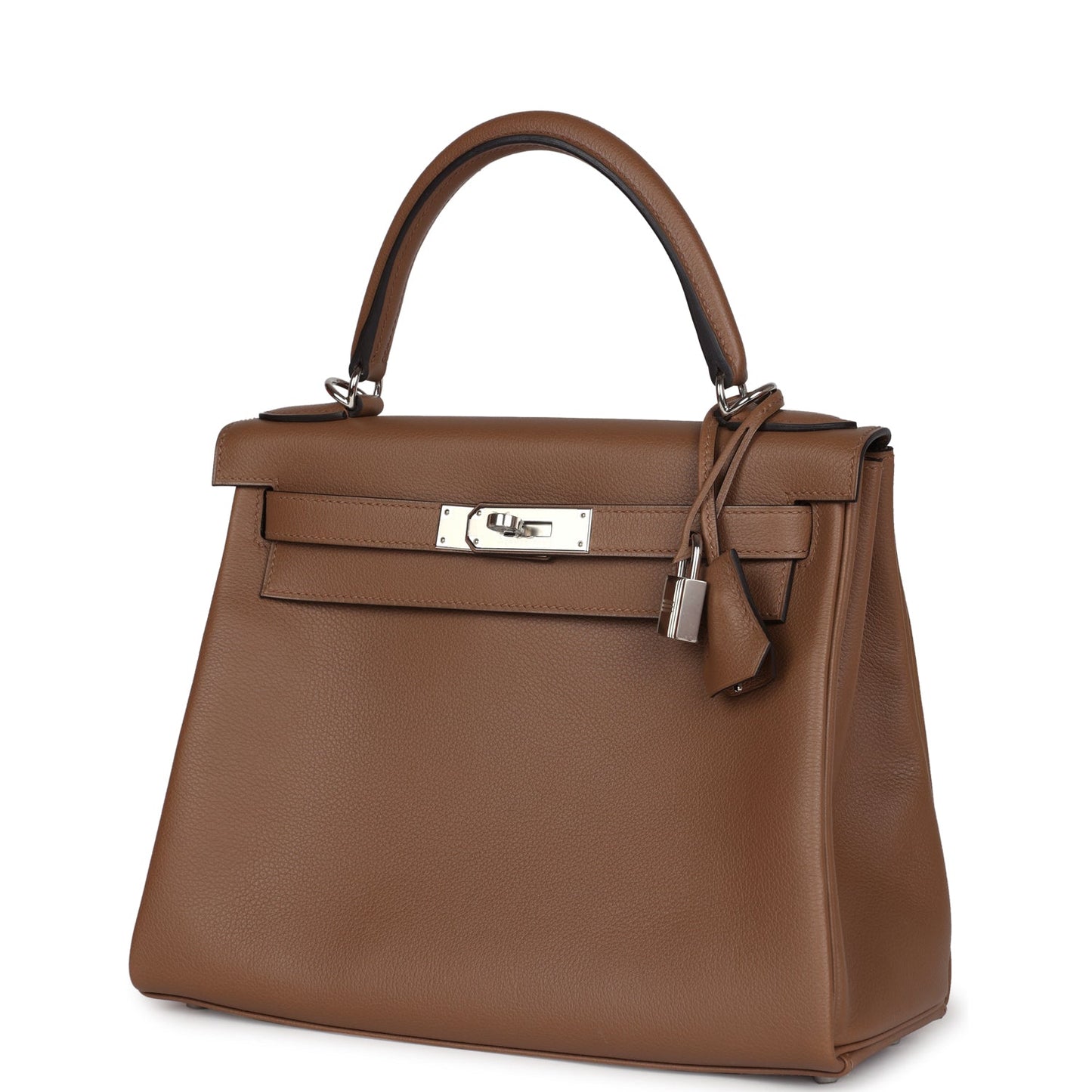 Hermes Kelly Retourne 28 Alezan Evercolor Palladium Hardware