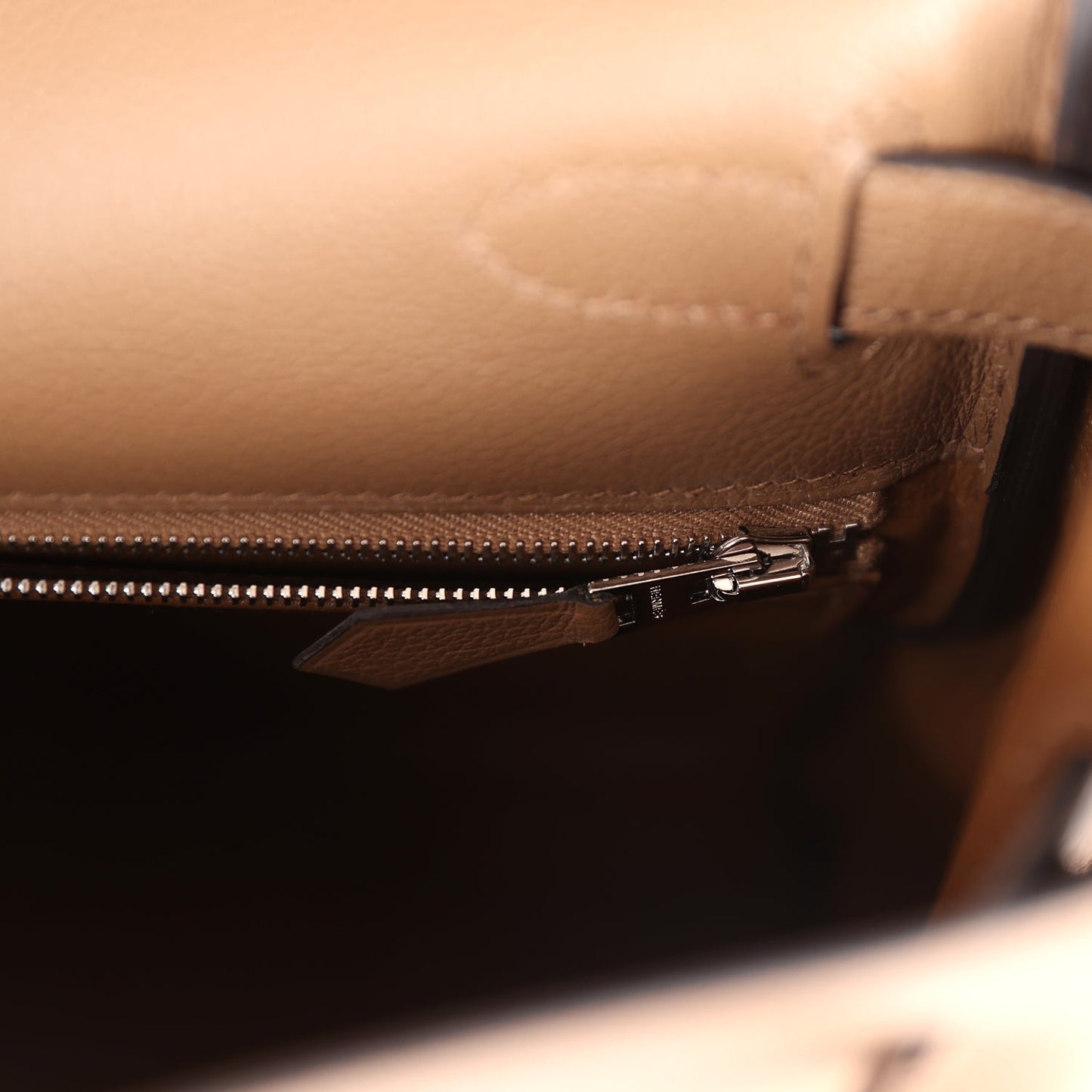 Hermes Kelly Retourne 28 Alezan Evercolor Palladium Hardware