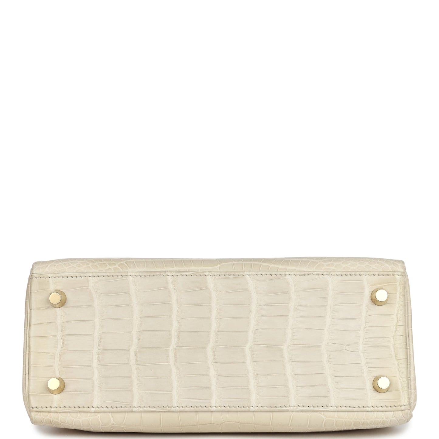 Hermes Kelly Retourne 25 Beton Matte Alligator Gold Hardware