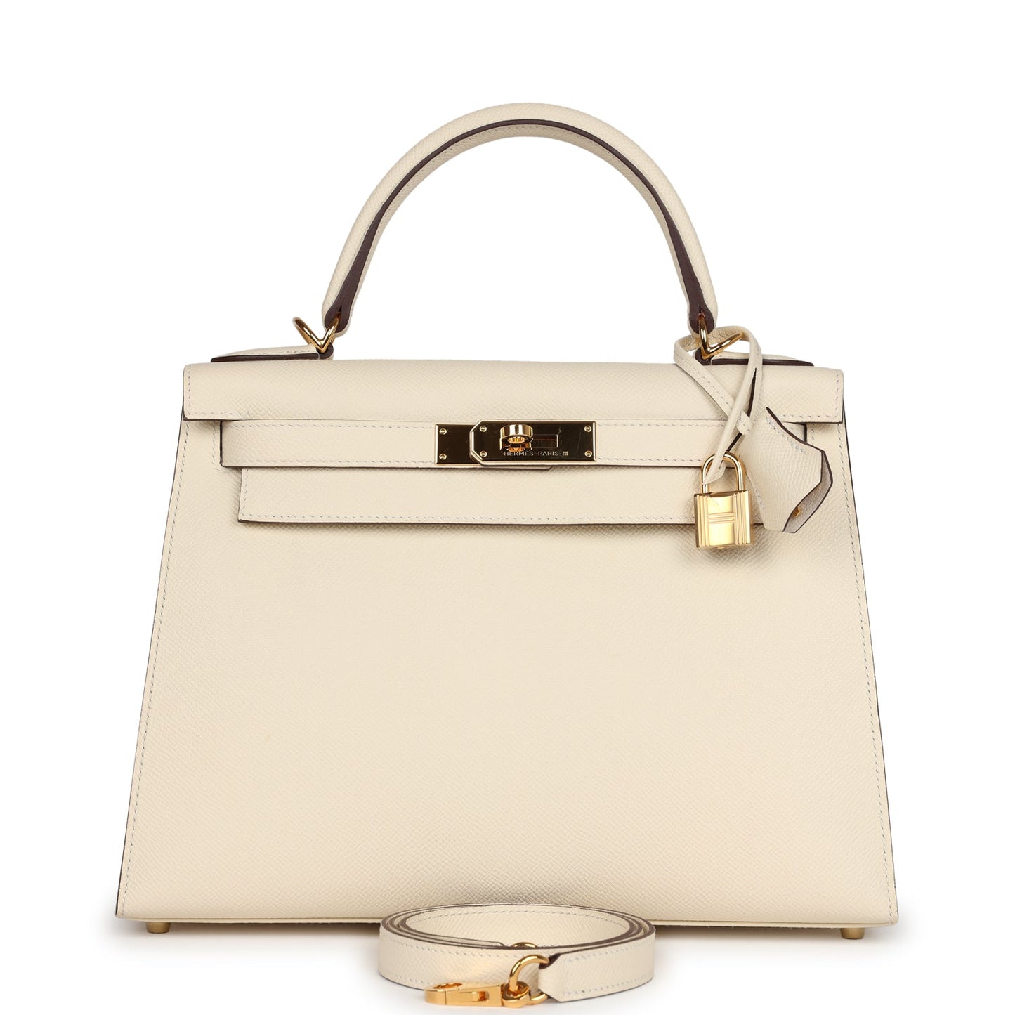 Hermes Kelly Sellier 28 Nata Epsom Gold Hardware