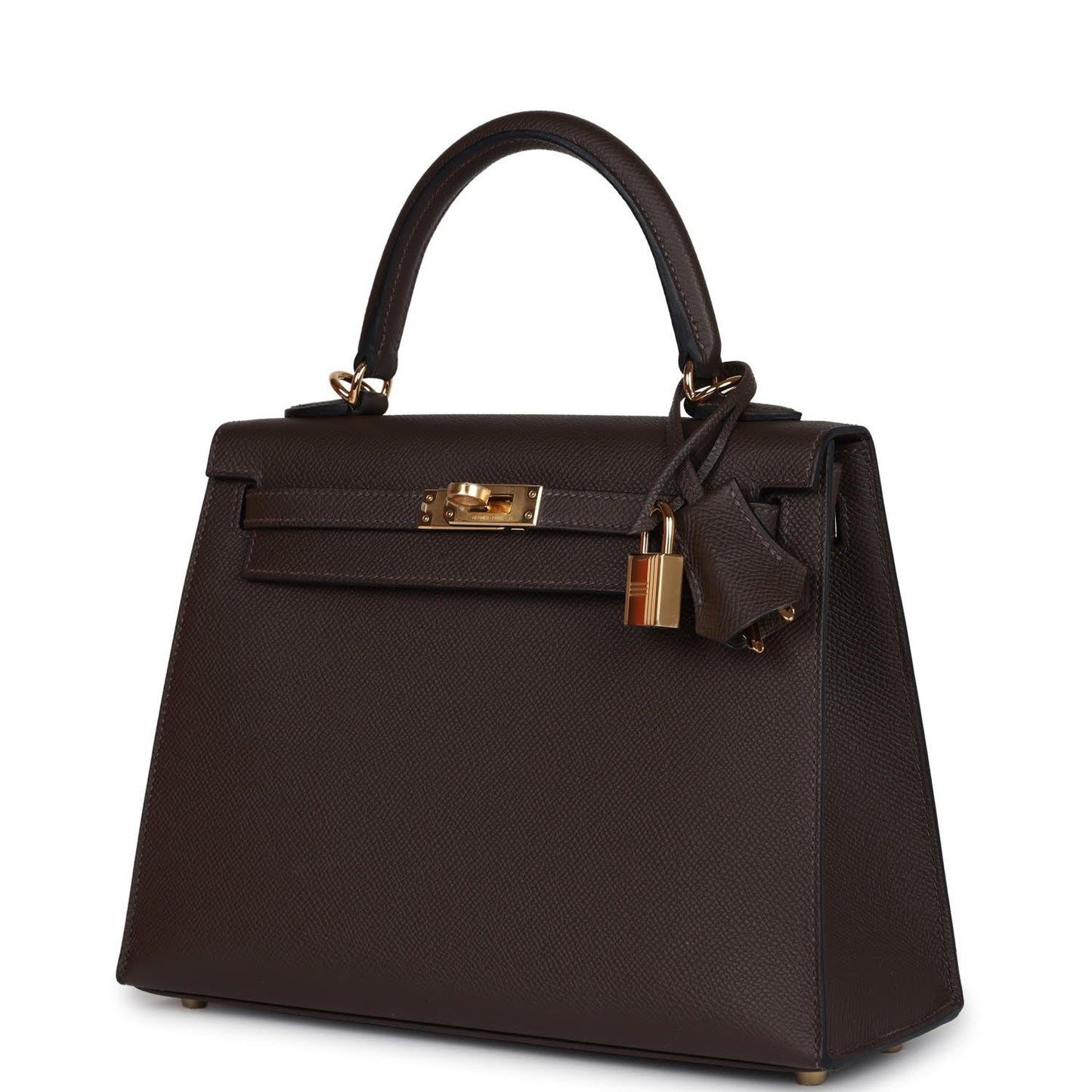 Hermes Kelly Sellier 25 Ecorce Epsom Gold Hardware