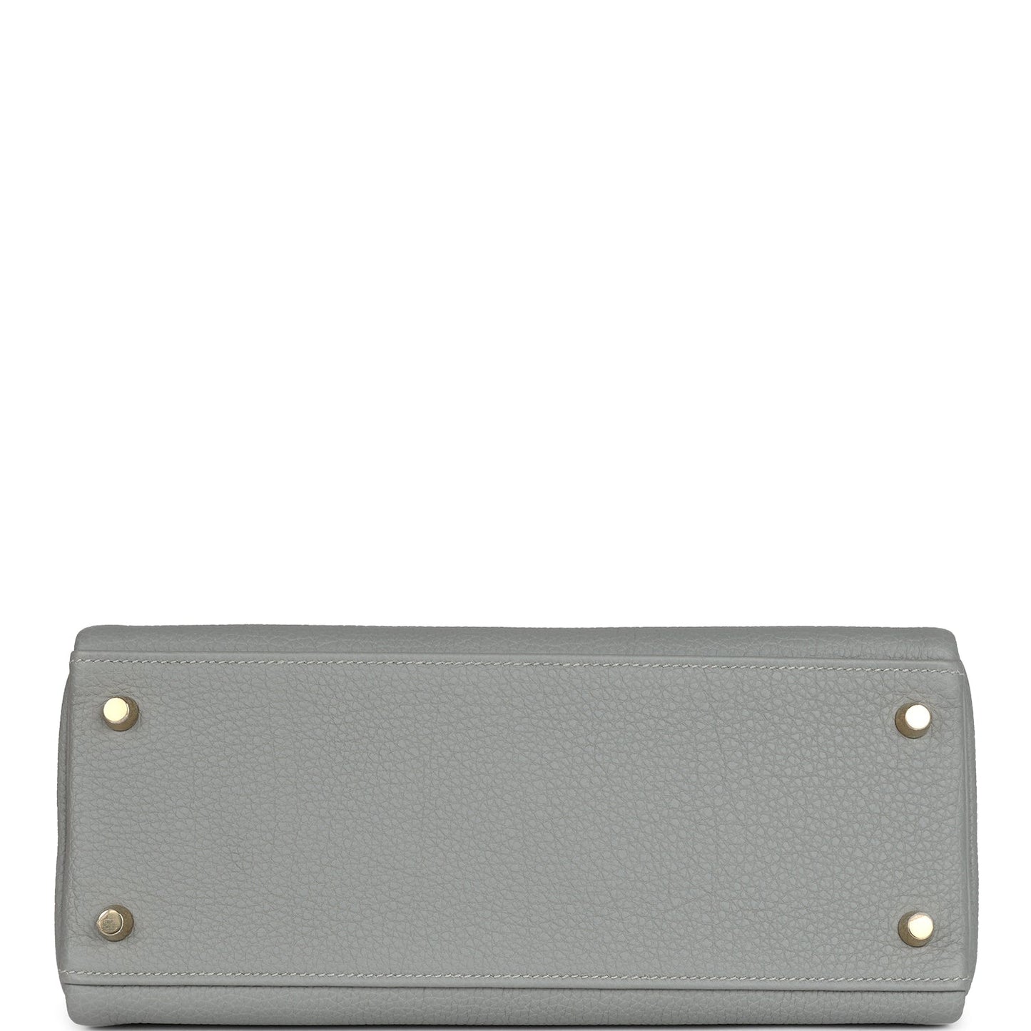 Hermes Kelly Retourne 28 Gris Mouette Togo Gold Hardware