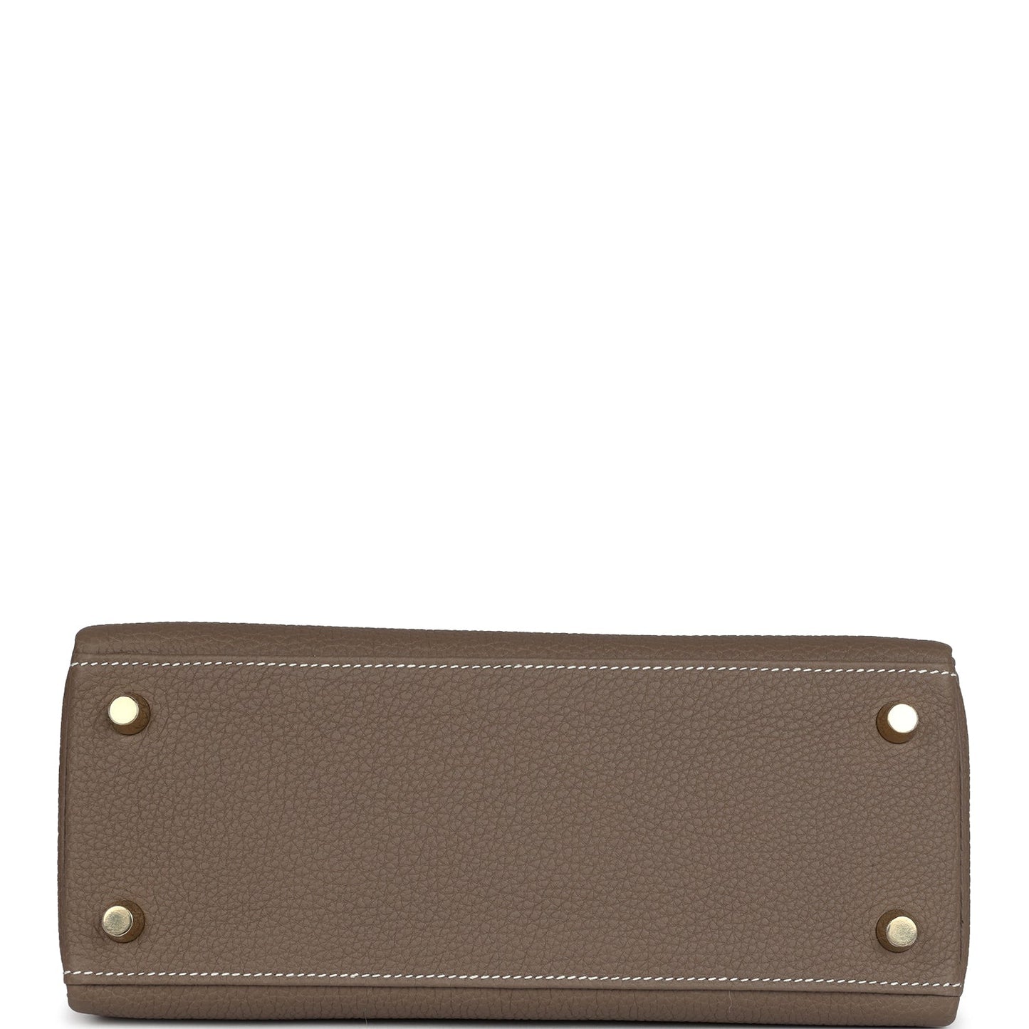 Hermes Kelly Retourne 25 Etoupe Togo Gold Hardware