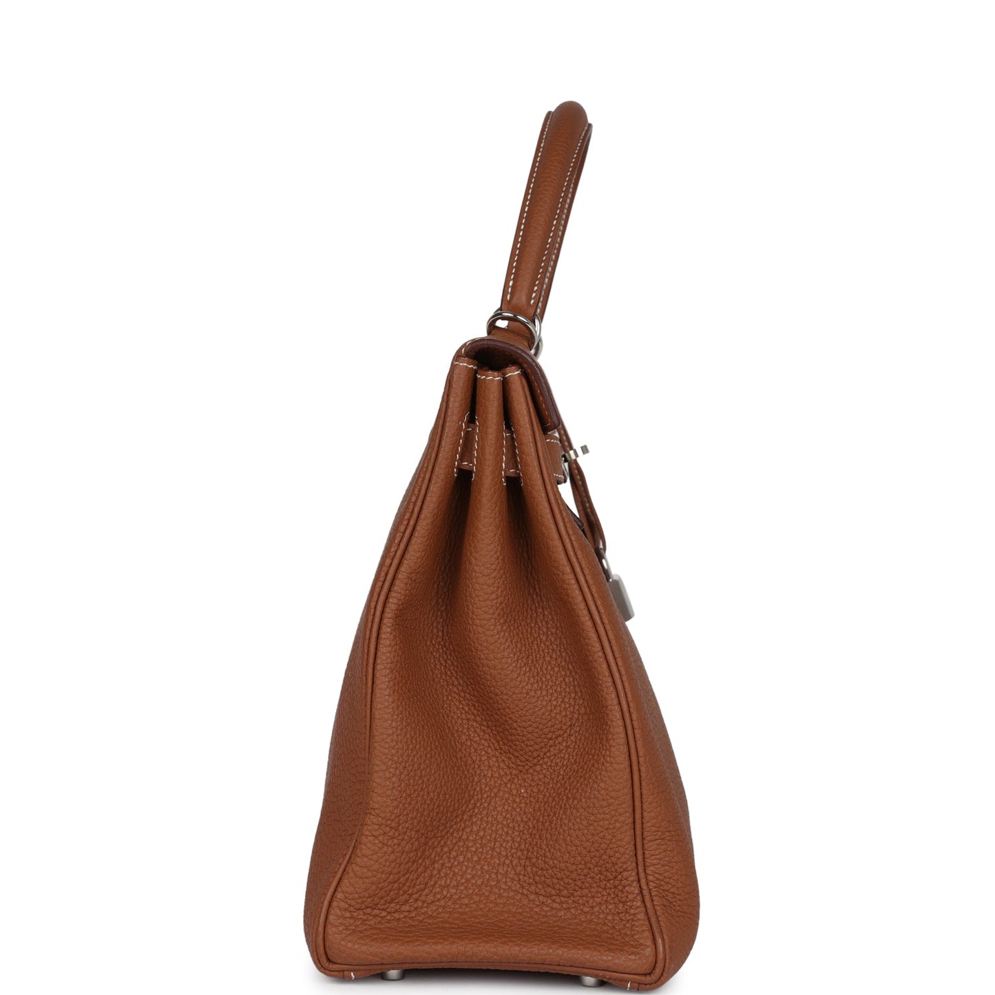 Hermes Kelly Retourne 35 Gold Togo Palladium Hardware