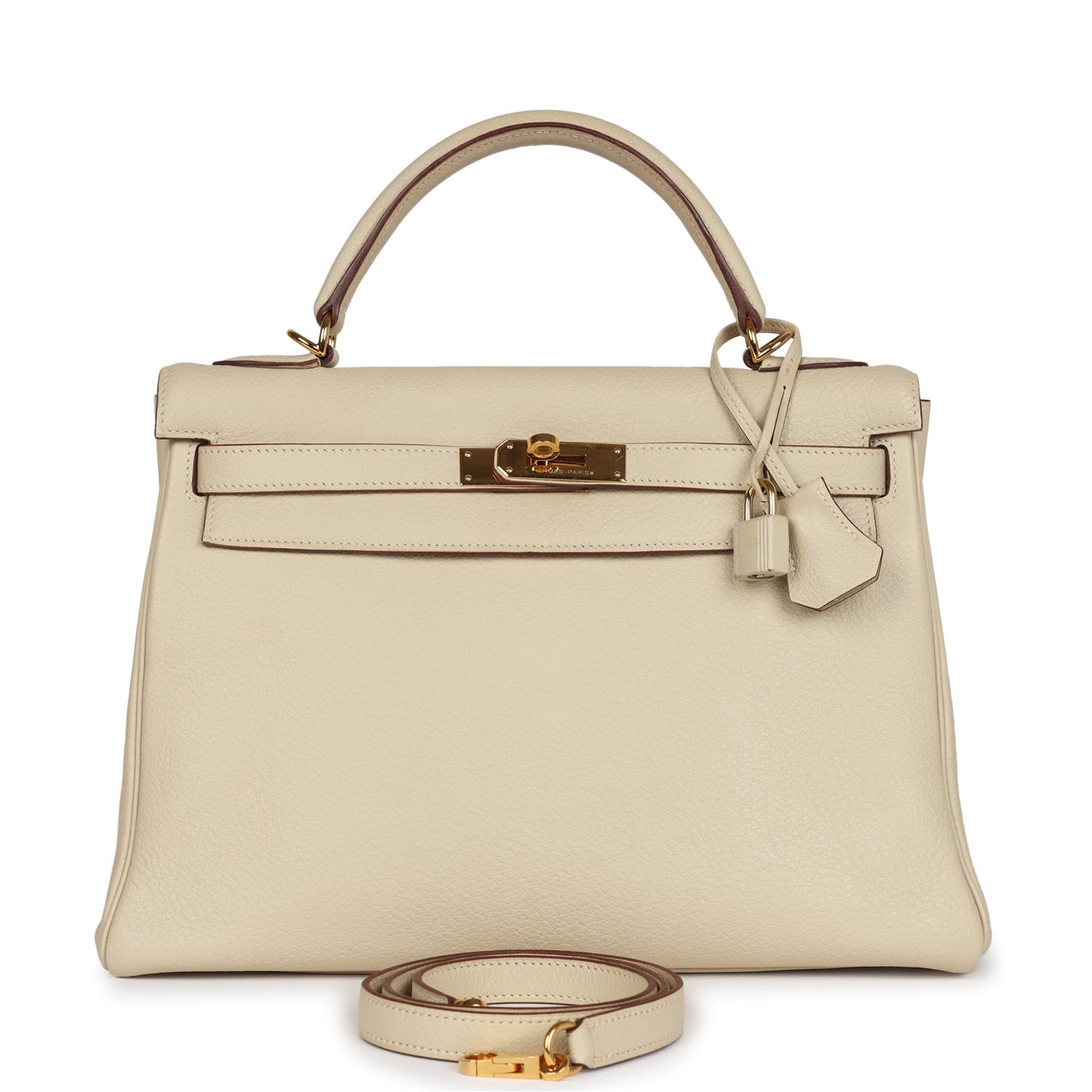 Hermes Kelly Retourne 32 Parchemin Togo Gold Hardware