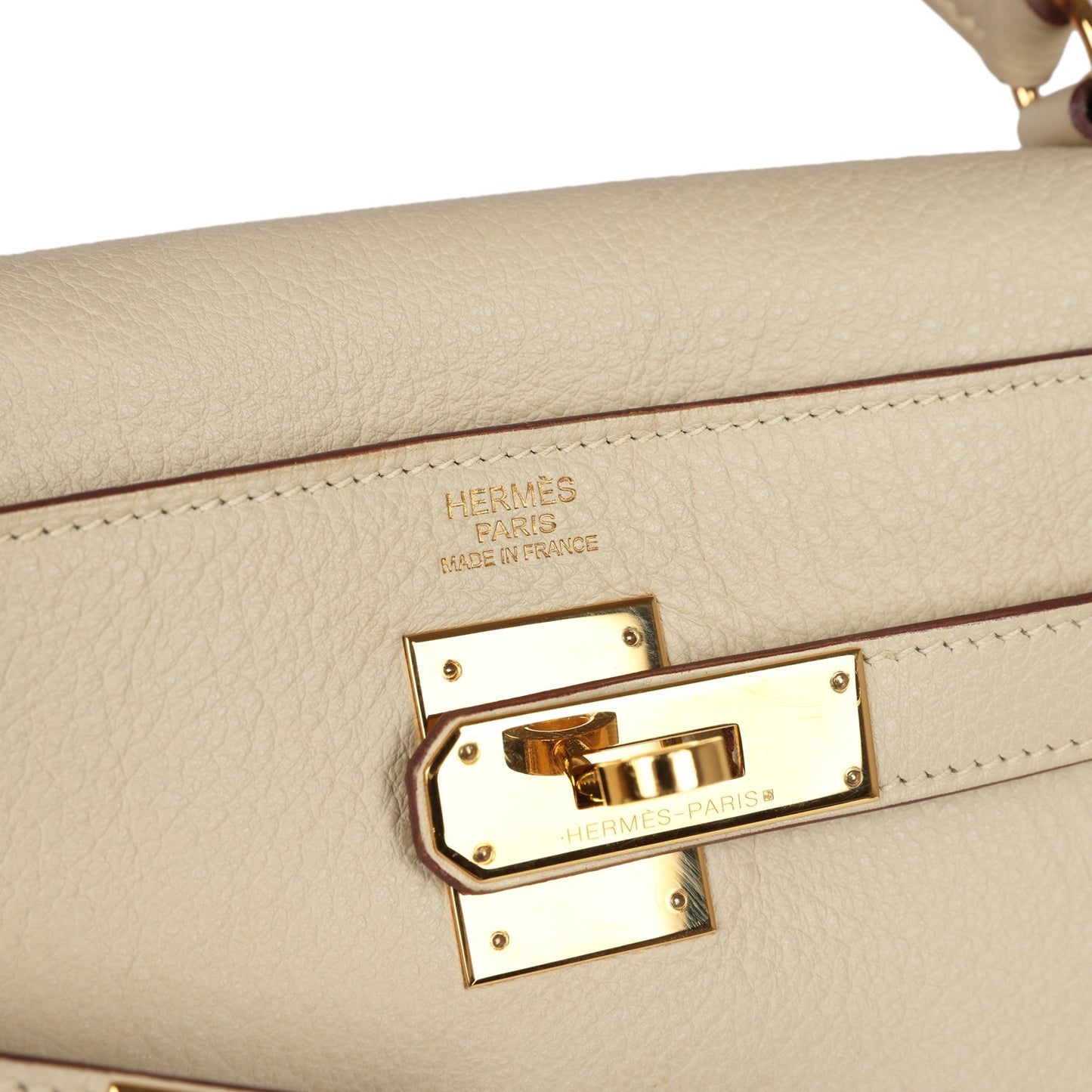 Hermes Kelly Retourne 32 Parchemin Togo Gold Hardware