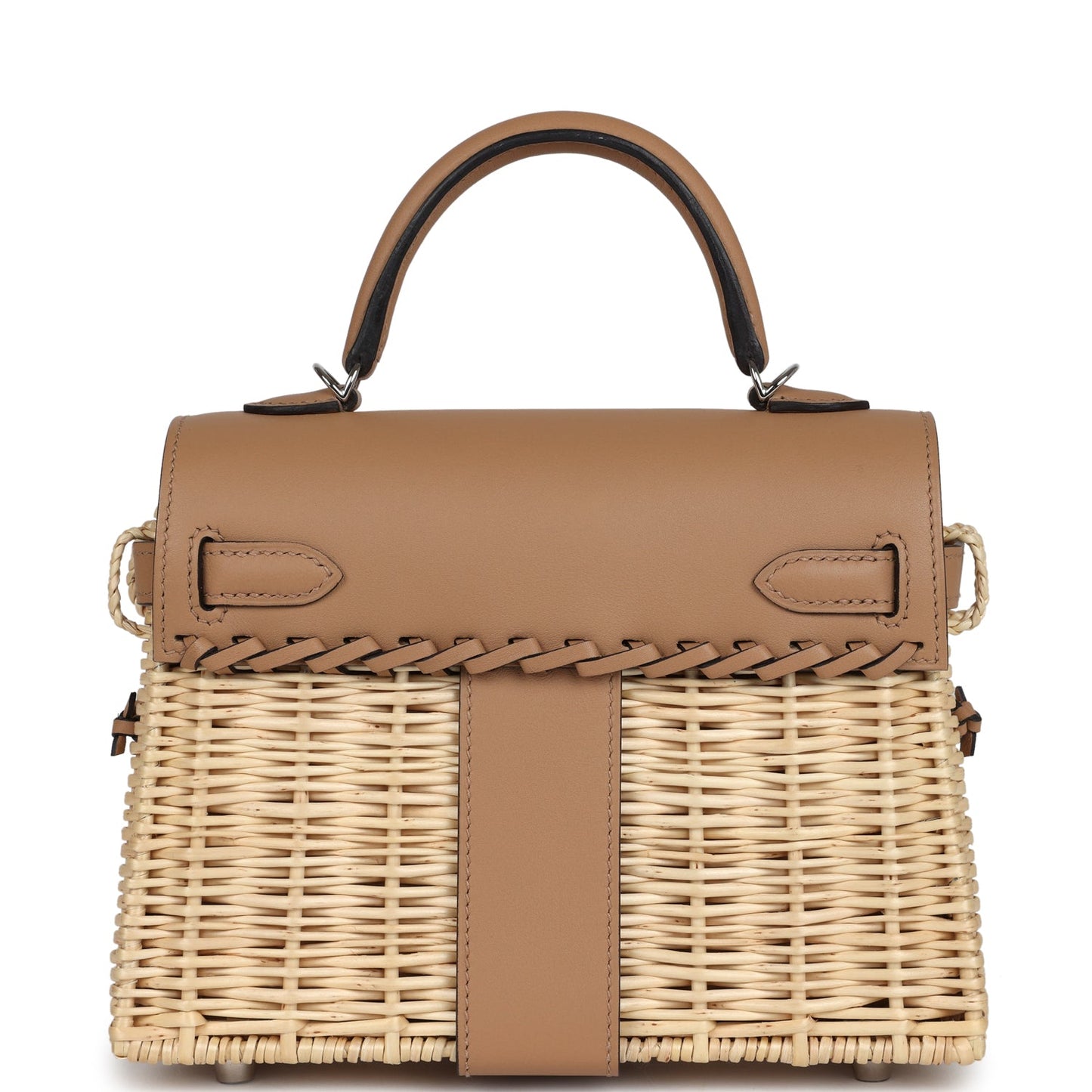 Hermes Mini Picnic Kelly 20 Chai Swift Palladium Hardware