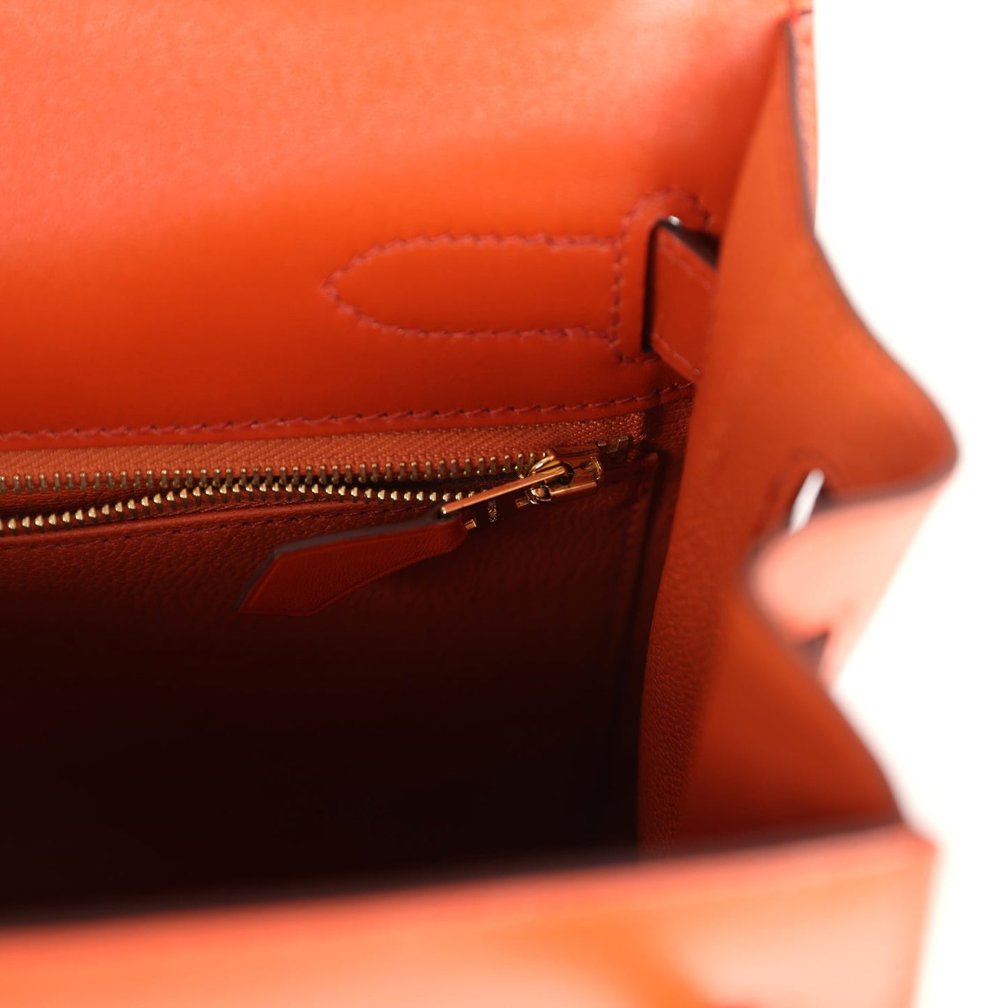 Hermes Kelly Sellier 32 Terre Battue Tadelakt Gold Hardware