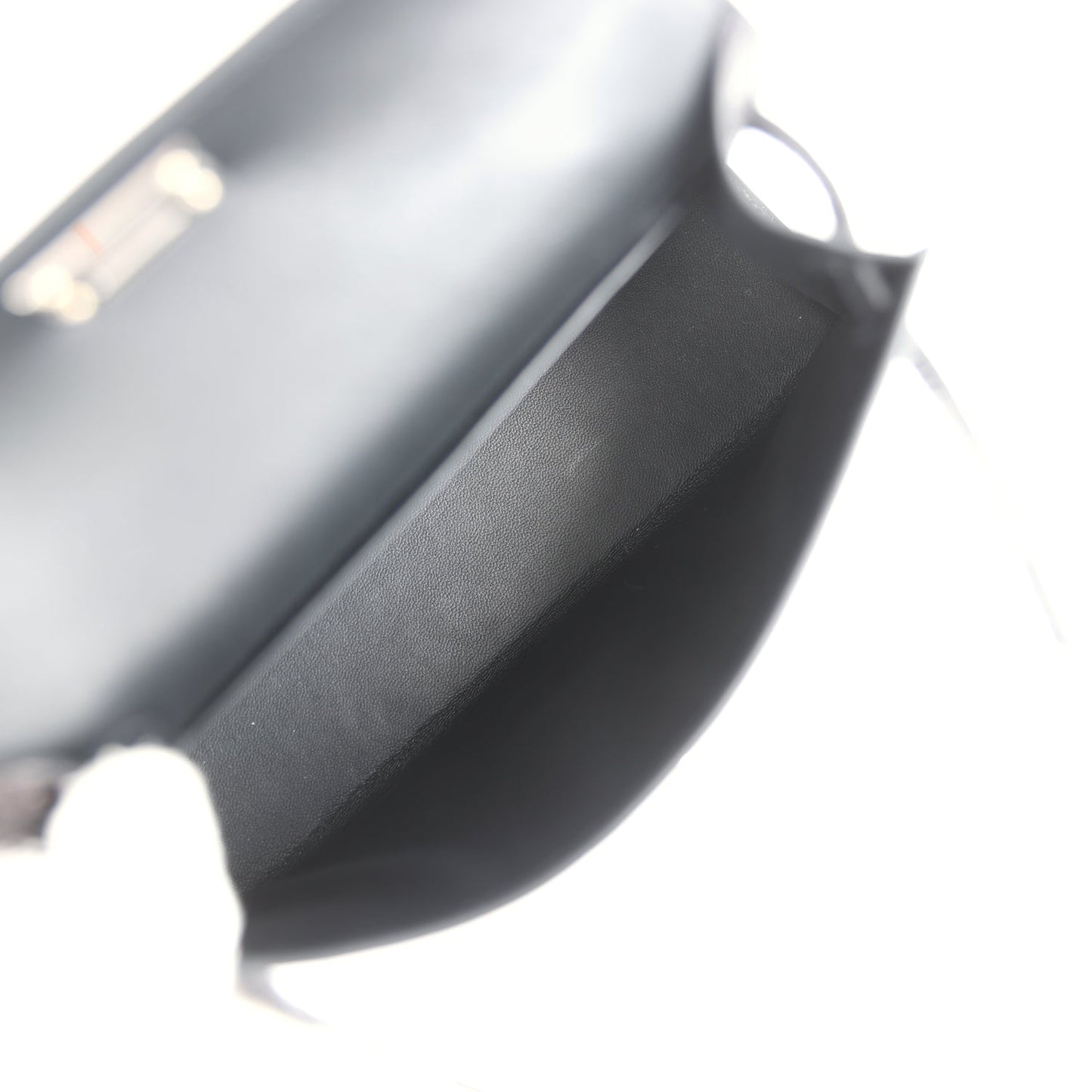 Hermes Kelly Sellier 20 Black Varanus Niloticus Lizard Palladium Hardware